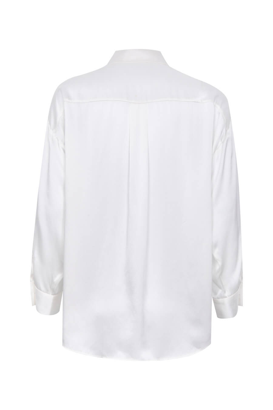 Silk shirt in off-white